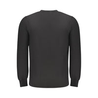 Hugo Boss Black Cotton Men Sweater
