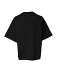 Dolce & Gabbana Black Printed Cotton Crew Neck Tee T-shirt