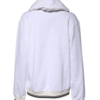Dolce & Gabbana White #DGFamily Hooded Sweatshirt Sweater