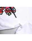 Dolce & Gabbana White Cotton Logo Print Round Neck T-shirt