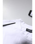 Dolce & Gabbana White Bellissima Cotton Crew Neck T-shirt