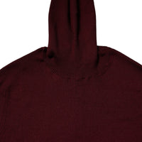 Dolce & Gabbana Burgundy Long Sleeves Turtleneck Slim Sweater