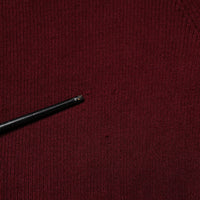 Dolce & Gabbana Burgundy Long Sleeves Turtleneck Slim Sweater