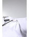 Dolce & Gabbana White Bellissima Cotton Crew Neck T-shirt