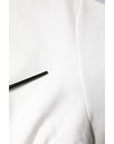 Dolce & Gabbana White Cotton Blend 3/4 Sleeves Blouse Top