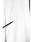 Dolce & Gabbana White Cotton Blend 3/4 Sleeves Blouse Top