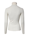 Dolce & Gabbana Cream Long Sleeves Turtleneck Slim Sweater