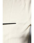Dolce & Gabbana Cream Long Sleeves Turtleneck Slim Sweater