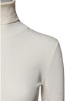 Dolce & Gabbana Cream Long Sleeves Turtleneck Slim Sweater