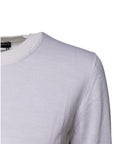 Dolce & Gabbana Cream Cashmere Knit Cropped Cardigan Sweater
