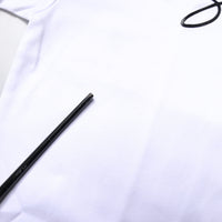 Dolce & Gabbana White Printed Cotton Round Neck Top T-shirt