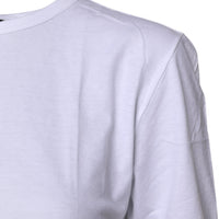 Dolce & Gabbana White Short Sleeves Round Neck Top T-shirt