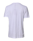Dolce & Gabbana White Short Sleeves Round Neck Top T-shirt