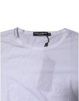 Dolce & Gabbana White Short Sleeves Round Neck Top T-shirt