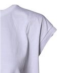 Dolce & Gabbana White Cotton Sleeveless Round Neck Tank Top
