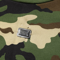 Dolce & Gabbana Multicolor Camou Cropped Sweatshirt Sweater