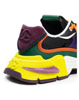 Dolce & Gabbana Multicolor Fabric And Leather Sneaker