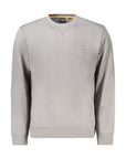 Hugo Boss Gray Cotton Men Sweater
