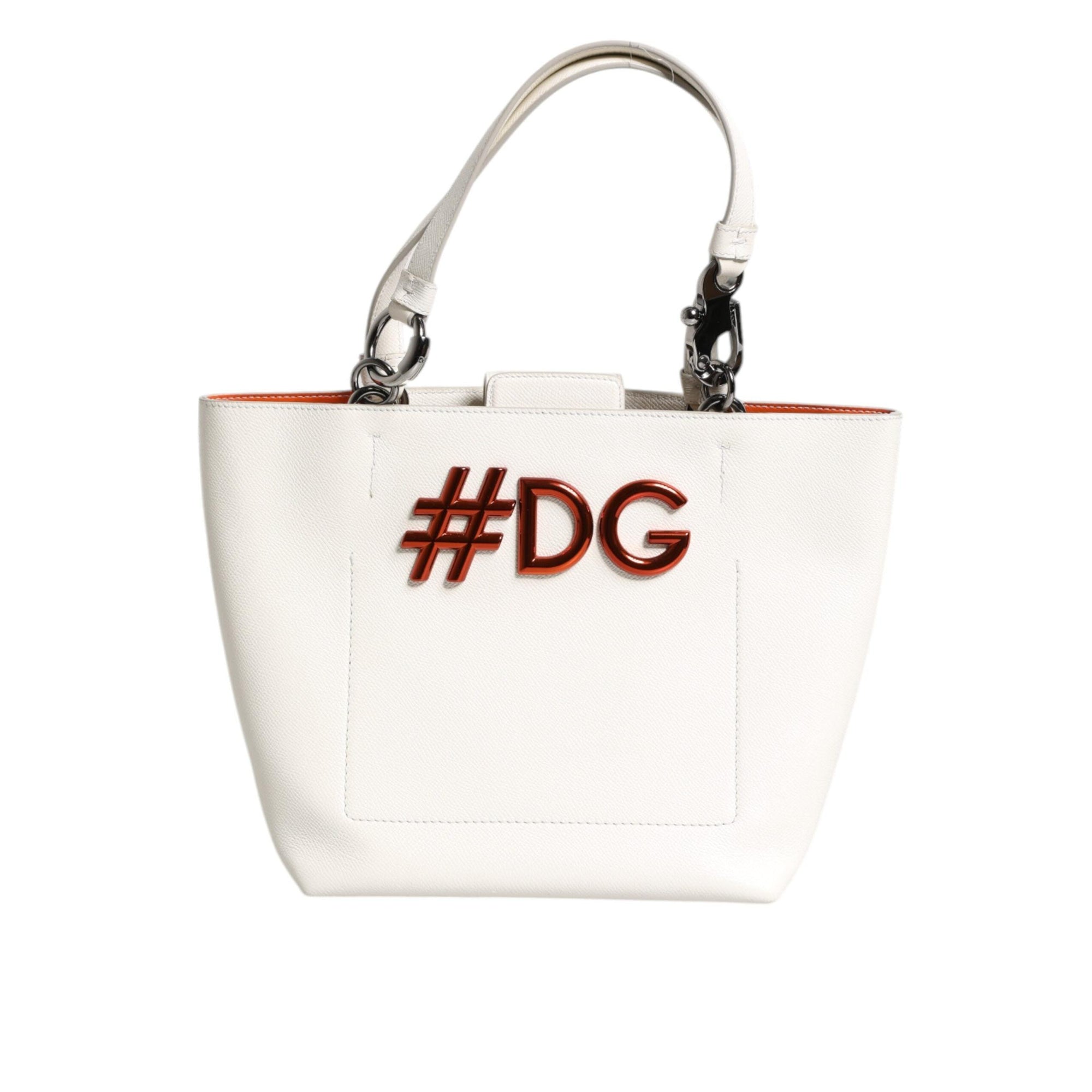 Dolce & Gabbana White Leather