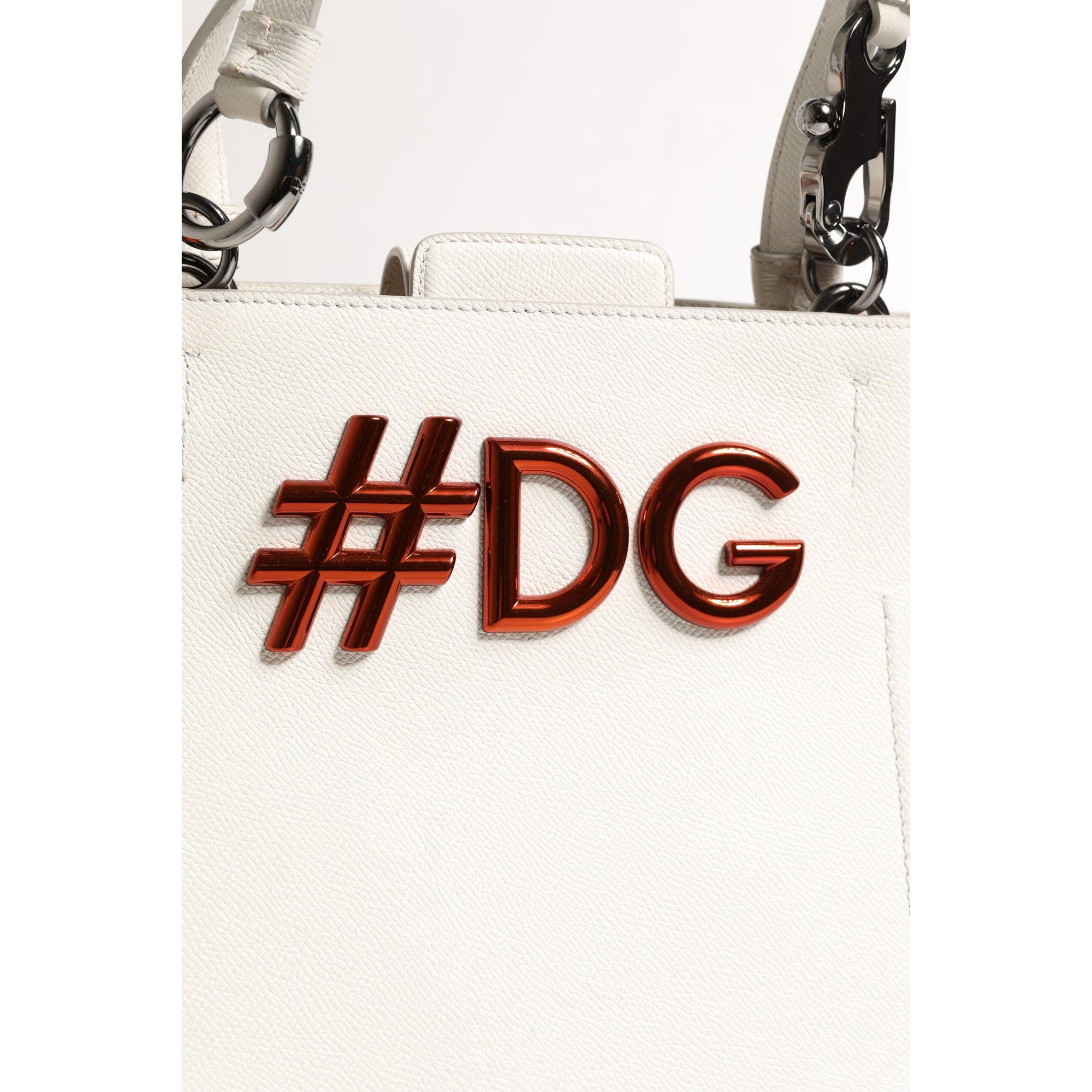 Dolce & Gabbana White Leather