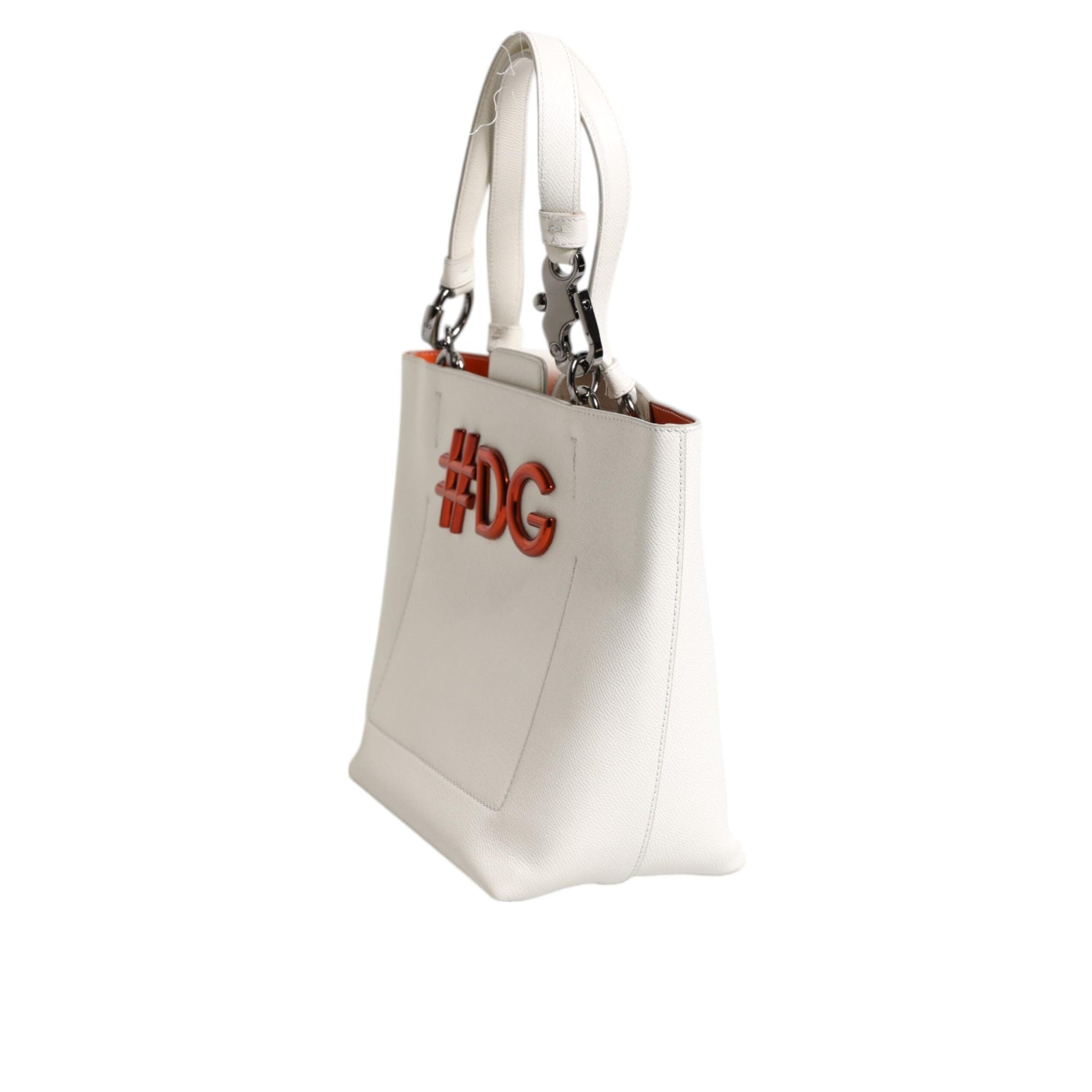 Dolce & Gabbana White Leather
