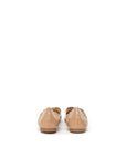 Christian Louboutin Beige Patent Leather Flat Shoe