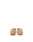Christian Louboutin Beige Patent Leather Flat Shoe