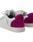 Dolce & Gabbana White Classic Sneakers Women Leather Shoes