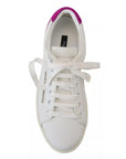 Dolce & Gabbana White Classic Sneakers Women Leather Shoes
