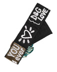 Dolce & Gabbana Black Stretch Multicolor Embellished Waist Belt
