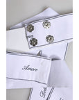 Dolce & Gabbana White Waist Ribbon Wide Bow Logo Belt