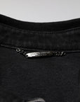 Dolce & Gabbana Black Logo Cotton Stretch Denim Jacket