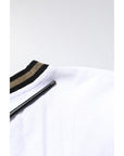 Dolce & Gabbana White Graphic Print Cotton Crew Neck T-shirt