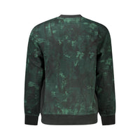 Hugo Boss Green Cotton Men Sweater