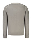 Hugo Boss Gray Wool Mens Sweater