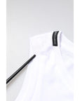 Dolce & Gabbana White Cotton Sleeveless Crew Neck T-shirt