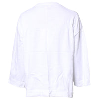 Love Moschino White Graphic Print Cotton Long Sleeves T-shirt