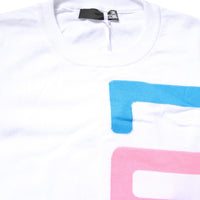 Love Moschino White Graphic Print Cotton Long Sleeves T-shirt