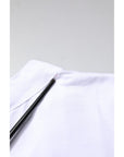 Dolce & Gabbana White Logo Crown Cotton Crew Neck T-shirt