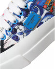 Dolce & Gabbana Multicolor Patchwork Low Top Sneakers Shoes
