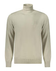 Hugo Boss Beige Cotton Men Sweater