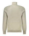 Hugo Boss Beige Cotton Men Sweater