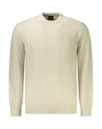 Hugo Boss Beige Cotton Men Sweater