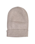 Dolce & Gabbana Beige Cashmere Knitted Winter Beanie Hat