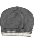 Dolce & Gabbana Gray Cashmere Knitted Winter Beanie Hat