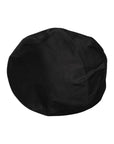 Dolce & Gabbana Black Cotton Newsboy Capello Cabbie Hat