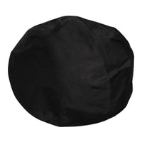 Dolce & Gabbana Black Cotton Newsboy Capello Cabbie Hat