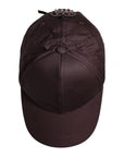 Dolce & Gabbana Brown Cotton DG Crown 6 Panels Baseball Cap