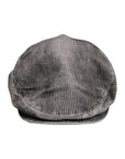 Dolce & Gabbana Gray Cotton Newsboy Capello Cabbie Hat