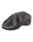 Dolce & Gabbana Gray Cotton Newsboy Capello Cabbie Hat
